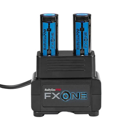 BaBylissPRO FXONE BlackFX Clipper & Trimmer Set – Brushless Barber Kit for Precision Fades, Lineups & Zero-Gap Cutting
