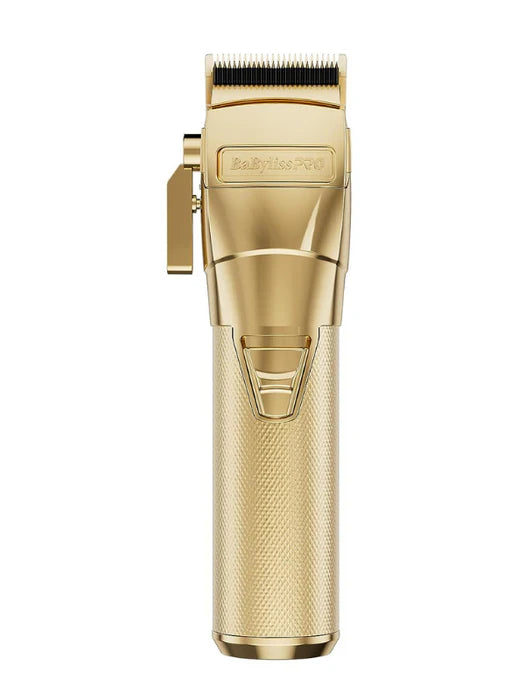 BaBylissPRO FXONE GOLDFX All-Metal Interchangeable-Battery Cordless Clipper (FX899G)