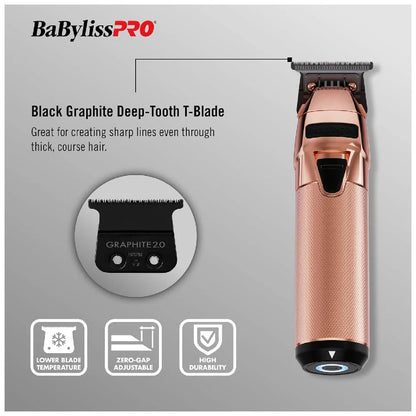 BaBylissPRO FXONE RoseFX Trimmer FX799RG