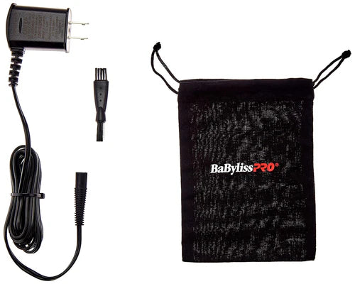 BaByliss PRO Foil FX02 Cordless Chrome Metal Double Foil Shaver (FXFS2)