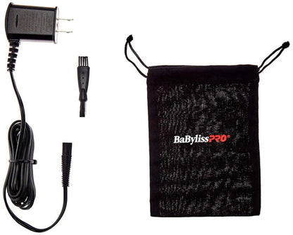 BaByliss PRO Foil FX02 Cordless Chrome Metal Double Foil Shaver (FXFS2)