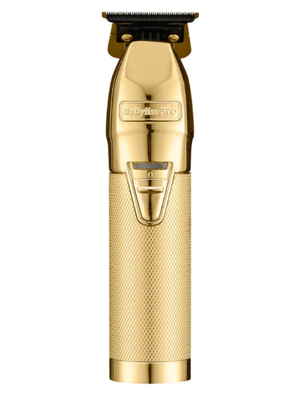 BaBylissPRO GoldFX+ Outlining Cordless Trimmer (FX787NG) – DLC/Titanium T-Blade, 7,200 RPM N1 Brushless Motor, 4-Hour Runtime, USB-C Charging