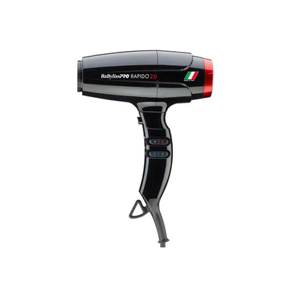 BaBylissPRO™ Rapido 2.0 High-Speed Professional Hair Dryer – 2000W Italian Brushless Motor (BRAP2)