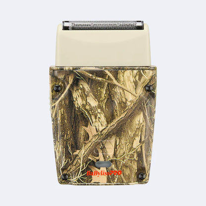 BaBylissPRO Lo-ProFX Compact Single-Foil Shaver Camo FXLPFS1CAM – 10,000 RPM Professional Barber Finishing Shaver