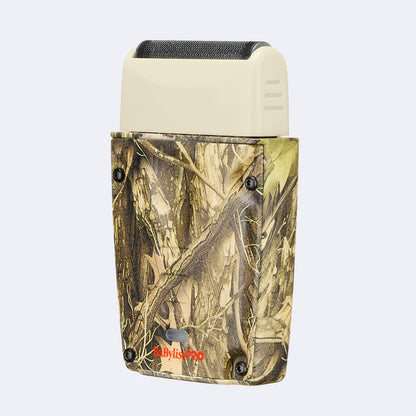 BaBylissPRO Lo-ProFX Compact Single-Foil Shaver Camo FXLPFS1CAM – 10,000 RPM Professional Barber Finishing Shaver