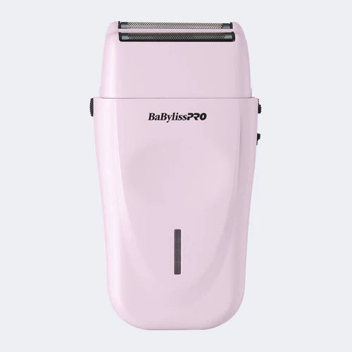 BaBylissPRO® LithiumFX+ Pink Trimmer & Foil Shaver Set – Cordless Barber Detail & Close-Shave Combo Kit