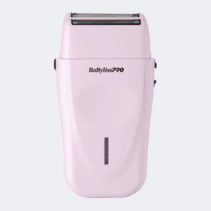 BaBylissPRO® LithiumFX+ Pink Trimmer & Foil Shaver Set – Cordless Barber Detail & Close-Shave Combo Kit