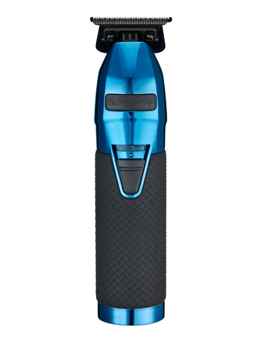 BaBylissPRO Limited FX Black & Blue Trimmer & Shaver Duo – Cordless N1 Brushless Motor, 4 Hr Runtime, Blue DLC Blades & Titanium Foils