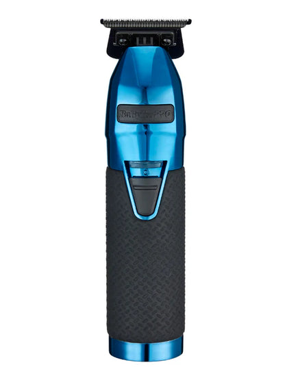 BaBylissPRO Limited FX Black & Blue Trimmer & Shaver Duo – Cordless N1 Brushless Motor, 4 Hr Runtime, Blue DLC Blades & Titanium Foils