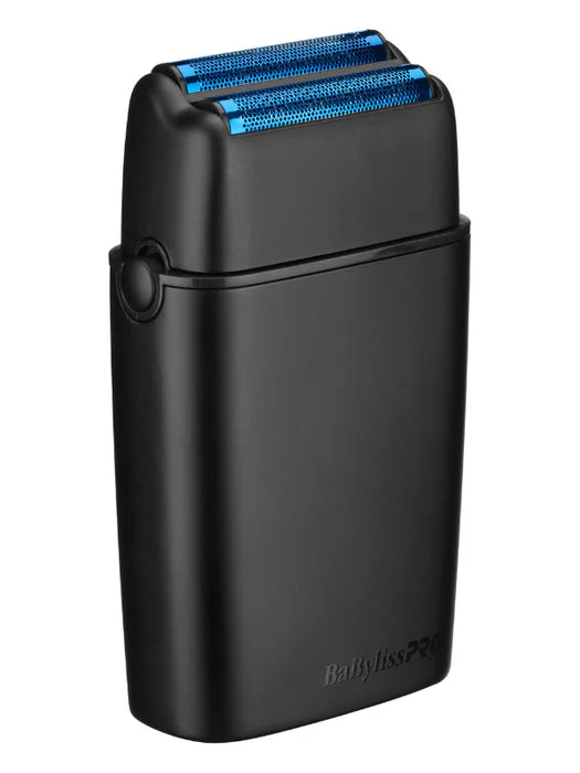 BaBylissPRO Limited FX Black & Blue Trimmer & Shaver Duo – Cordless N1 Brushless Motor, 4 Hr Runtime, Blue DLC Blades & Titanium Foils