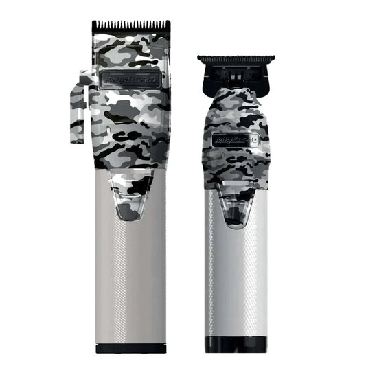 BaBylissPRO LimitedFX Camo Clipper & Trimmer Set (FXHOLPK2CAM) – Limited Availability