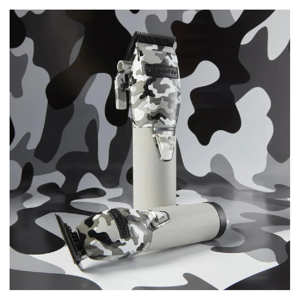 BaBylissPRO LimitedFX Camo Clipper & Trimmer Set (FXHOLPK2CAM) – Limited Availability
