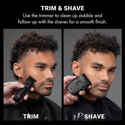BaBylissPRO Lo-ProFX Compact Single-Foil Shaver – Matte Black FXLPFS1MB