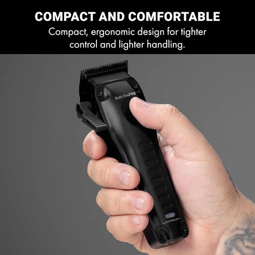 BaBylissPRO Lo-ProFX Compact Clipper – Matte Black FX82MB