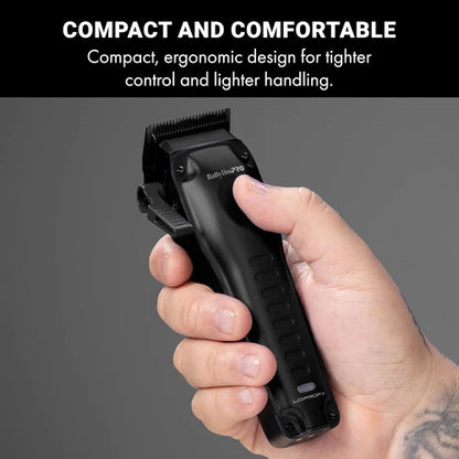 BaBylissPRO Lo-ProFX Compact Clipper – Matte Black FX82MB