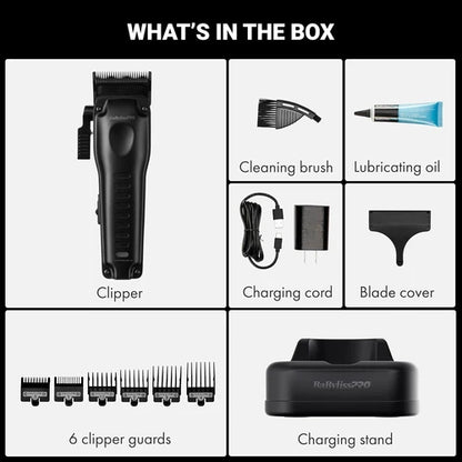 BaBylissPRO Lo-ProFX Compact Clipper – Matte Black FX82MB