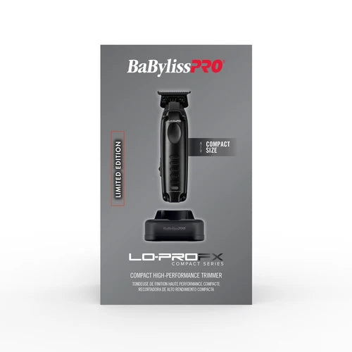 BaBylissPRO Lo-ProFX Compact Trimmer – Matte Black FX72MB