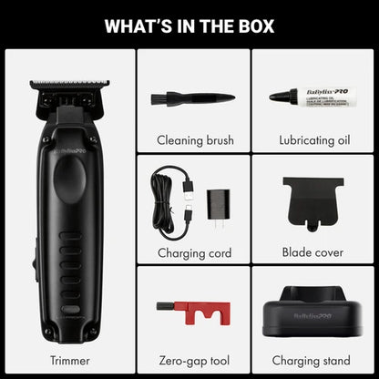 BaBylissPRO Lo-ProFX Compact Trimmer – Matte Black FX72MB