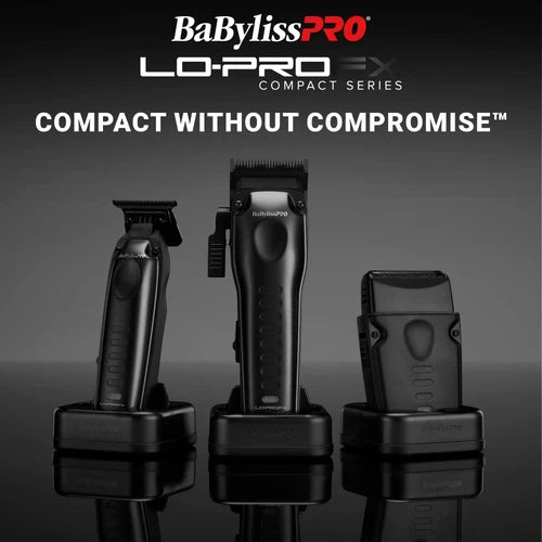 BaBylissPRO Lo-ProFX Compact Trimmer – Matte Black FX72MB