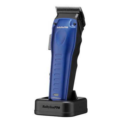 BaBylissPRO FXONE Lo‑PRO FX82 Compact Cordless Clipper – 6500 RPM, Titanium Fade Blade, USB‑C