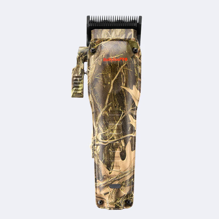 BaBylissPRO Lo-ProFX Compact Clipper Camo FX82CAM – 6800 RPM MIM Fade Blade Professional Barber Clipper