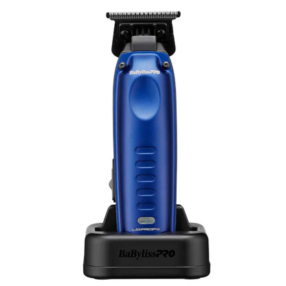BaBylissPRO Lo-ProFX FX72 Compact Cordless Trimmer – 6500 RPM, T-Blade, USB-C (Blue)