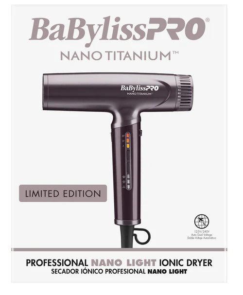 BaBylissPRO Nano Titanium Light Ionic High-Speed Hair Dryer (BNTC9200 Series)