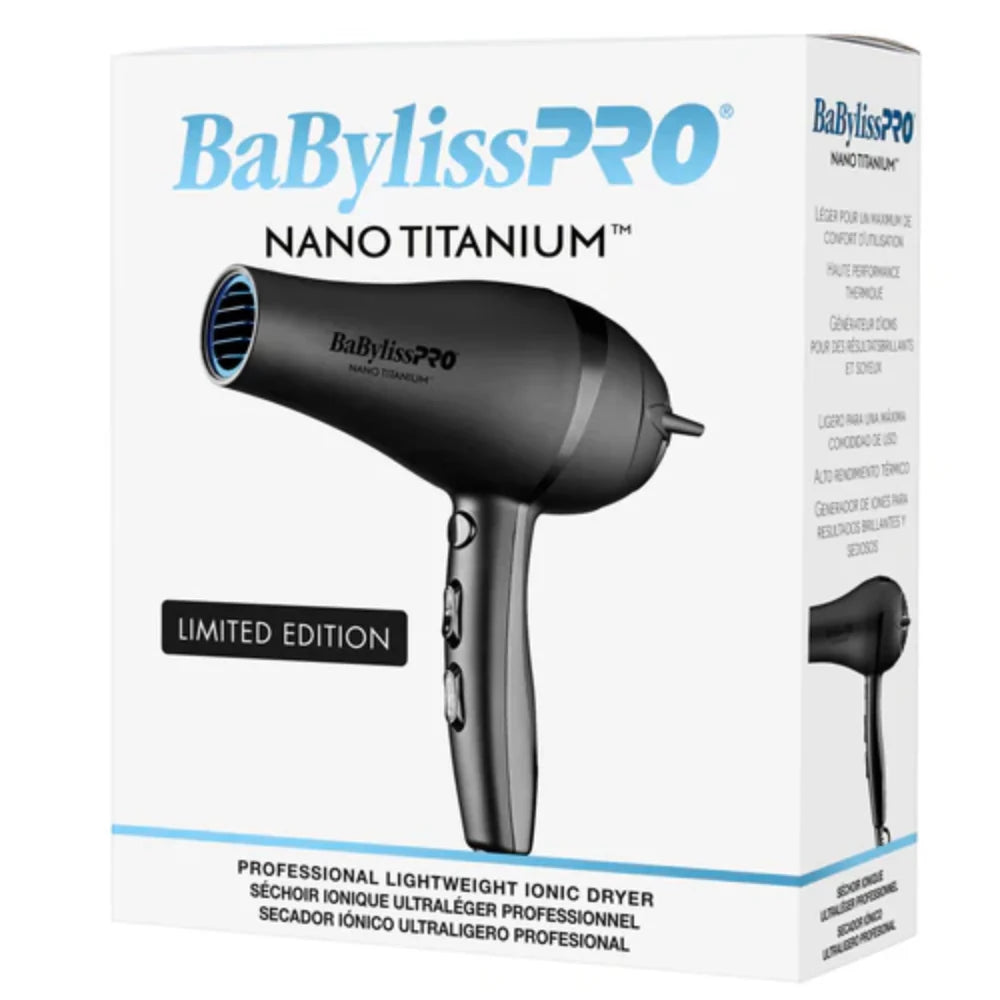 BaBylissPRO Nano Titanium Light Ionic High-Speed Hair Dryer (BNTC9200 Series)