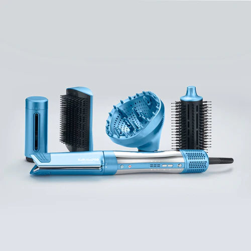 BaBylissPRO™ StyleSwitch Ionic Multi-Styler & Dryer – 5-in-1 Nano Titanium Styling System (BNTSS-5PK)