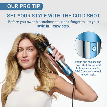 BaBylissPRO™ StyleSwitch Ionic Multi-Styler & Dryer – 5-in-1 Nano Titanium Styling System (BNTSS-5PK)