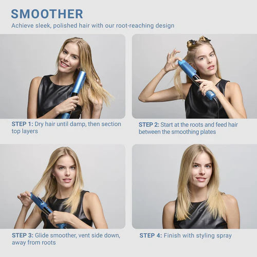 BaBylissPRO™ StyleSwitch Ionic Multi-Styler & Dryer – 5-in-1 Nano Titanium Styling System (BNTSS-5PK)