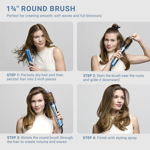 BaBylissPRO™ StyleSwitch Ionic Multi-Styler & Dryer – 5-in-1 Nano Titanium Styling System (BNTSS-5PK)