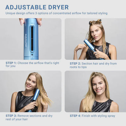 BaBylissPRO™ StyleSwitch Ionic Multi-Styler & Dryer – 5-in-1 Nano Titanium Styling System (BNTSS-5PK)