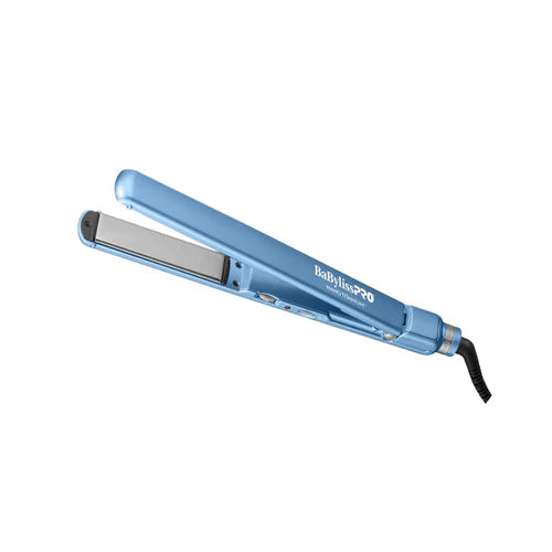 BaBylissPRO Nano Titanium™ Ultra-Thin 1" Flat Iron (BNT4070T) – Professional 450°F Hair Straightener with Nano Titanium Plates