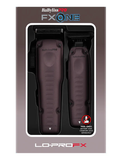 BaBylissPRO FXONE Limited Edition Nightfall Clipper & Trimmer Set – Tool-Only Pre-Pack (Models FX8022B & FX707B2)