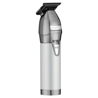 BaBylissPRO® SilverFX+ Cordless Outlining Trimmer – Black Graphite T-Blade, 4-Hour Runtime, USB-C Charging (FX787NS)