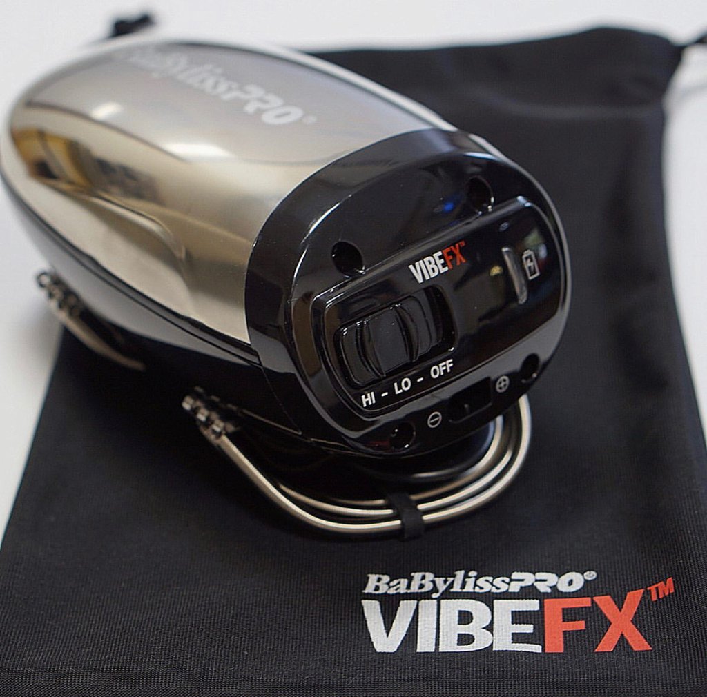 BaBylissPRO VIBEFX Cord/Cordless Massager FXSSM1 (silver)