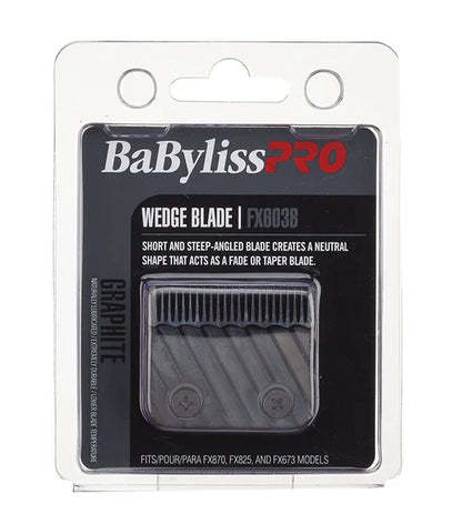 BaBylissPRO® Black Graphite Tri-Blade (FX603B) – Replacement Fade & Taper Blade for FX870, FX825 & FX673 Clippers