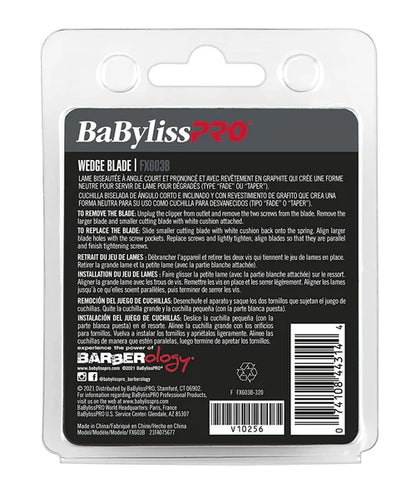 BaBylissPRO® Black Graphite Tri-Blade (FX603B) – Replacement Fade & Taper Blade for FX870, FX825 & FX673 Clippers
