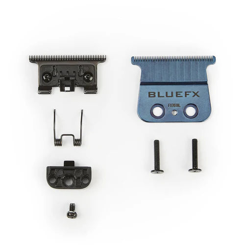 BaBylissPRO® Blue Titanium Standard Tooth T-Blade (FX707BL) – Zero Gap Adjustable Replacement Blade for FX Trimmers