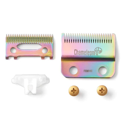 BaBylissPRO® ChameleonFX Titanium Fade Blade (FX8010C) – Zero Gap Adjustable Replacement Fade Blade for FX870, FX825 & FX673 Clippers