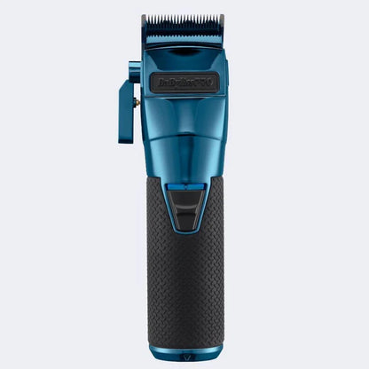 BaBylissPRO FXONE BlueFX Clipper (FX899BL) – Limited Edition Black & Blue, Fade Blade, 6,800 RPM N1 Brushless Motor, Interchangeable Battery System