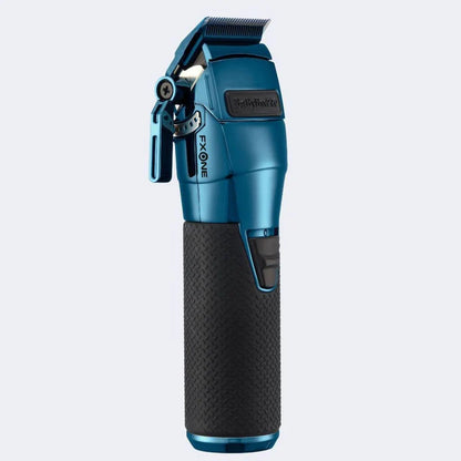 BaBylissPRO FXONE BlueFX Clipper (FX899BL) – Limited Edition Black & Blue, Fade Blade, 6,800 RPM N1 Brushless Motor, Interchangeable Battery System