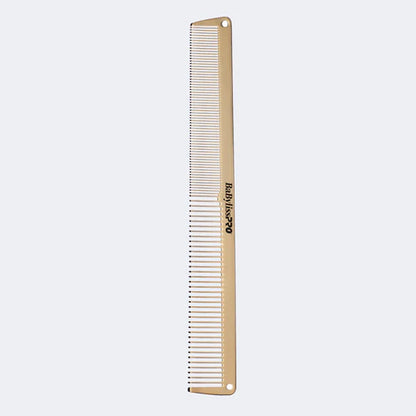 BaBylissPRO™ GoldFX Metal Comb 2-Piece Set — 9″ Clipper + 7.5″ Cutting