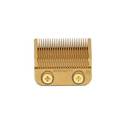 BaBylissPRO® Gold Titanium MIM Precision Fade Blade (FX8022G) – Metal Injection Molded Replacement Blade for FX870, FX825, FX829, FX899 & FX673 Clippers