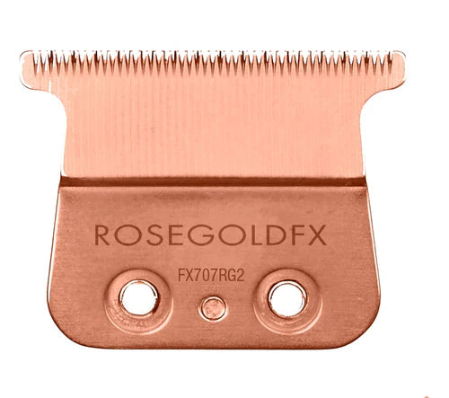 BaBylissPRO® RoseFX Titanium Deep-Tooth Trimmer Blade (FX707RG2) – Zero Gap Adjustable T-Blade for FX787, FX797, FX726 & FX773N Trimmers