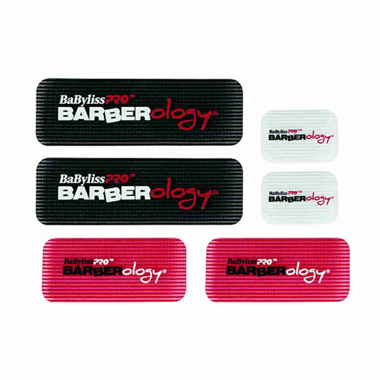 BaBylissPRO Velcro Hair Holders (6-Pack) – No-Slip Barber Grip Set for Clean Cuts