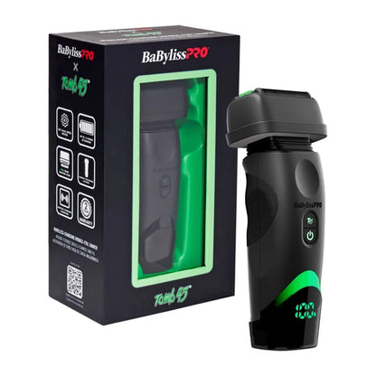 BaBylissPRO x Tomb45 Wireless Charging Double Foil Shaver FXT45FS – Pivoting Quad Head
