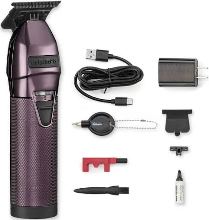 BaBylissPRO LimitedFX Limited Edition Nightfall Collection Purple All-Metal Lithium Trimmer #FX787NP