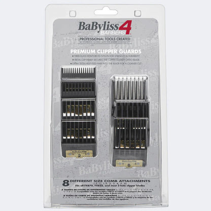 BaBylissPRO Premium Clipper Guards – 8-Pack (FXPCG)